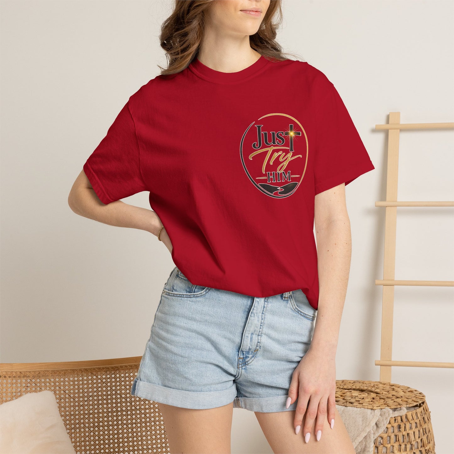 Just Try Him| Signature Faith Tee