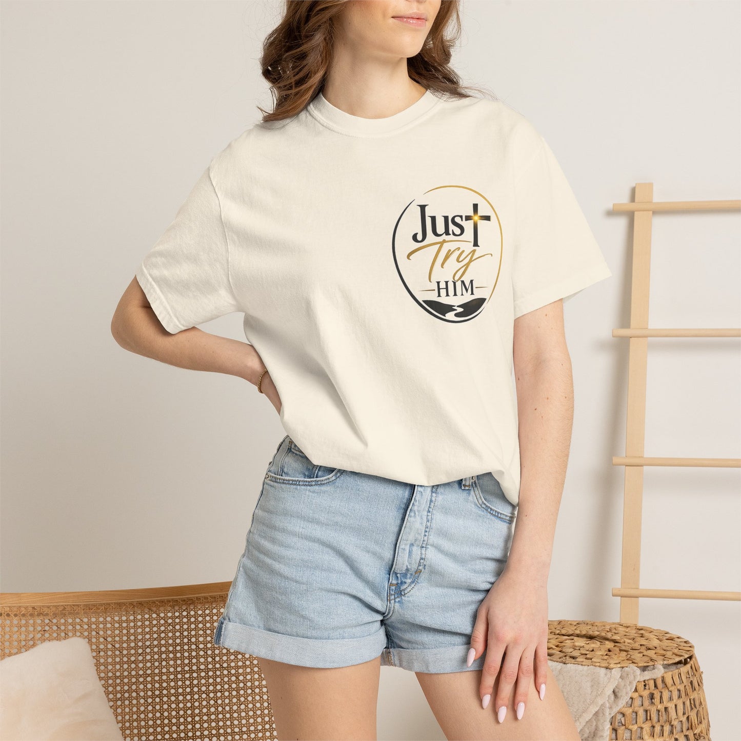 Just Try Him| Signature Faith Tee