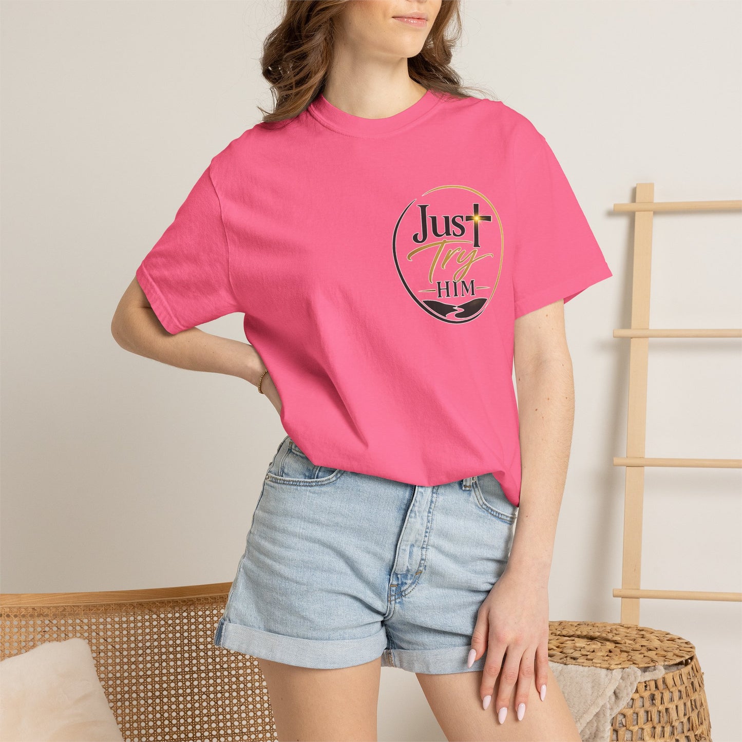 Just Try Him| Signature Faith Tee