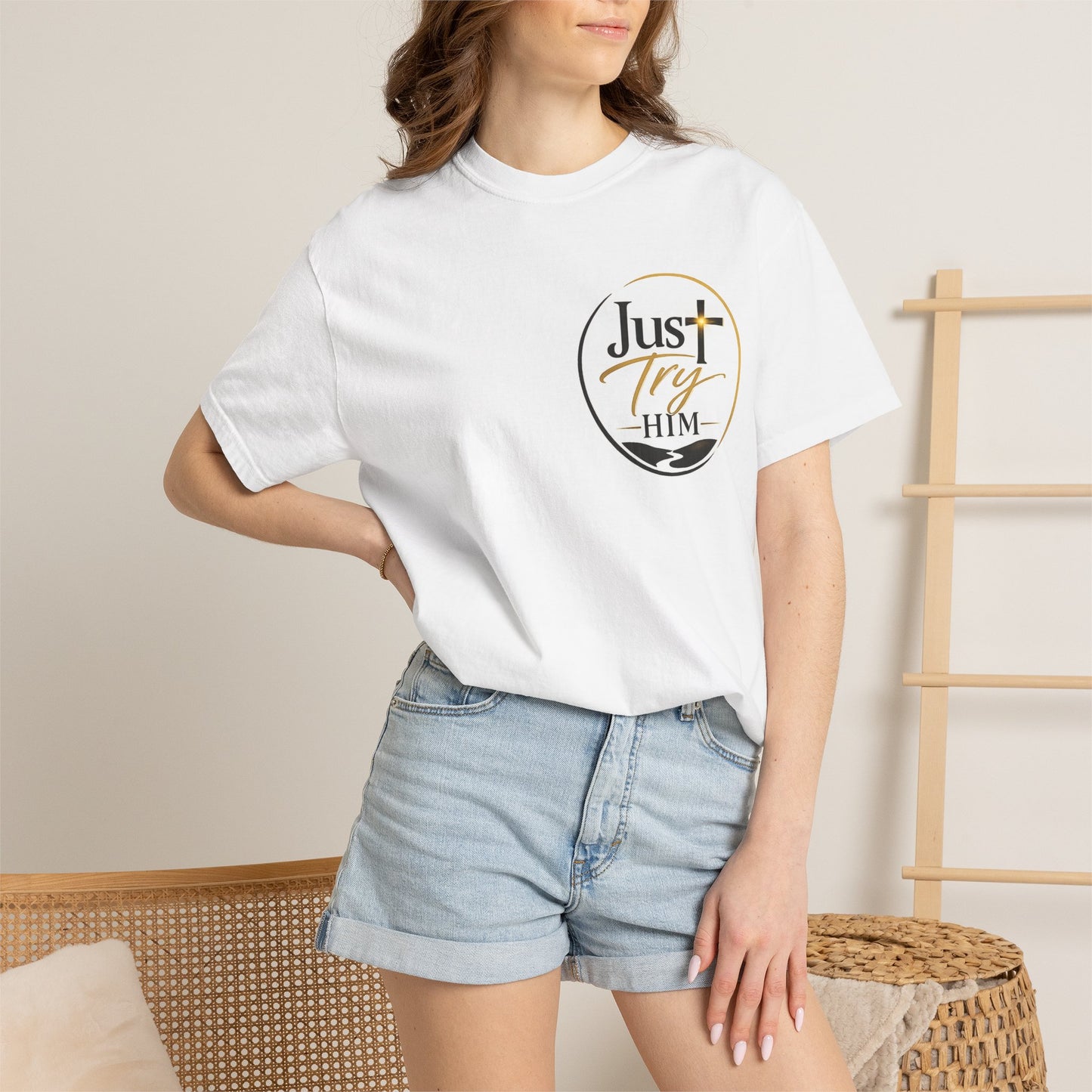 Just Try Him| Signature Faith Tee