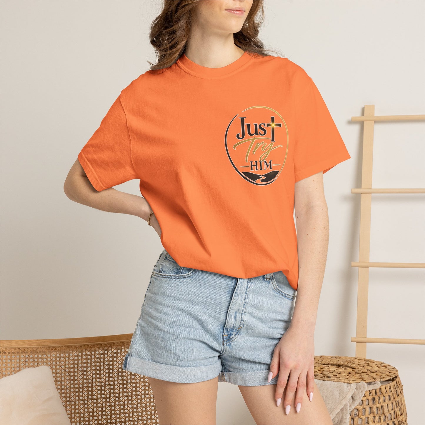 Just Try Him| Signature Faith Tee