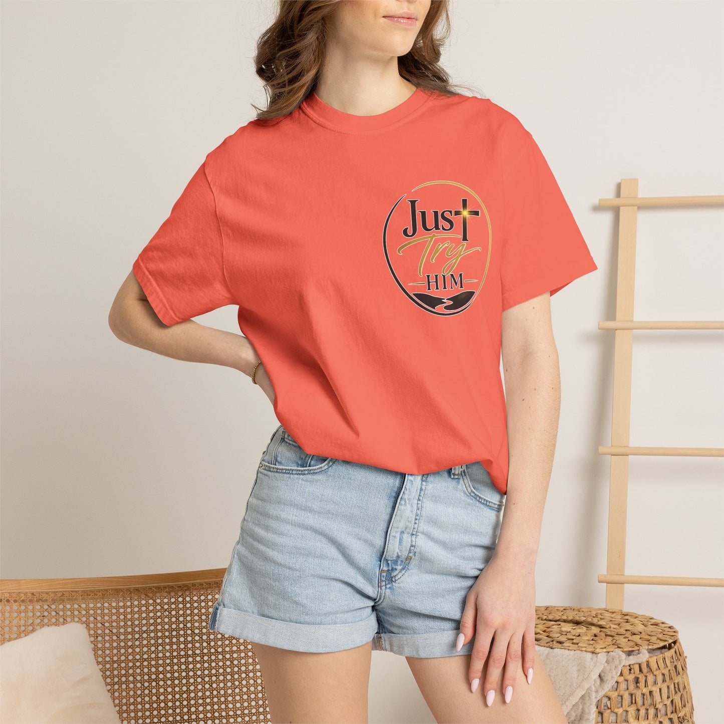 Just Try Him| Signature Faith Tee