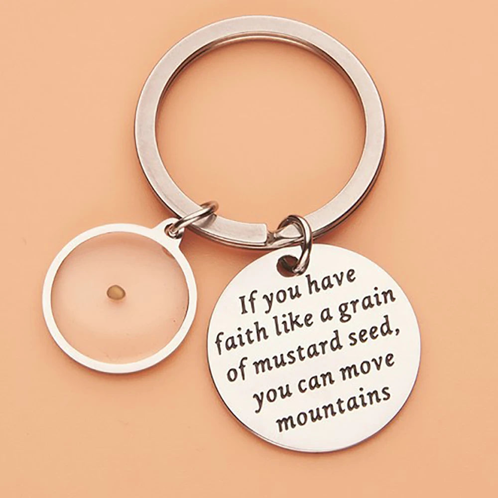 Mustard Seed Faith Necklace - Matthew 17:20